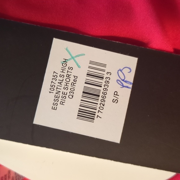 2/$25-Quintsoul Highrise Bikini Shorts Bottoms Red Size Small NWT - Picture 9 of 10